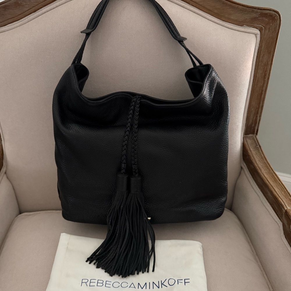 Rebecca Minkoff Black Isobel Hobo shoulder bag - Picture 8 of 15